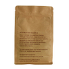 Compostable Resealable Kraft Paper Empty Coffee Tea Bags