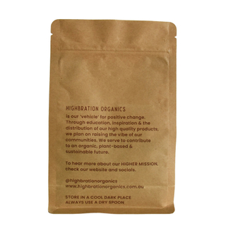 Compostable Resealable Kraft Paper Empty Coffee Tea Bags