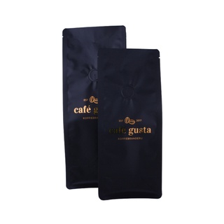 Biodegradable 250g/1000g Kraft Paper Coffee Bag with Valve