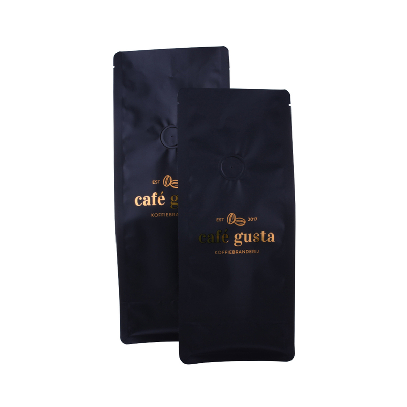 Biodegradable 250g/1000g Kraft Paper Coffee Bag with Valve