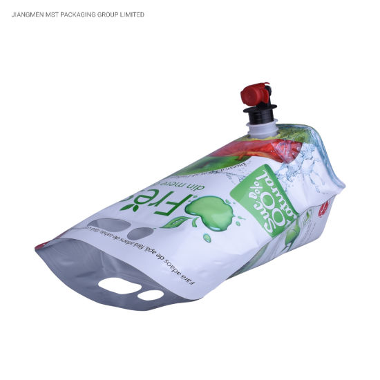 Ziplock Laminated Plastic Beverage Pouch