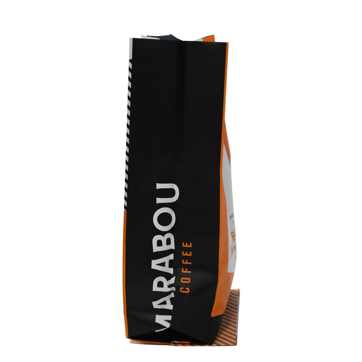 Colorful Printing Biodegradable Materials Dry Fruit And Nut Packaging Bag Small Black Kraft Bags Cookies Pouch