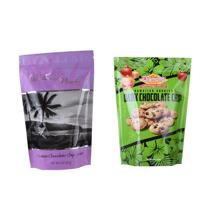 Plastic Moistureproof U Bottom Seal With Tin Tie Eco Friendly Packaging Supplier