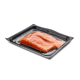 연어를위한 친환경 열 진공 밀봉 고기 피부 포장
