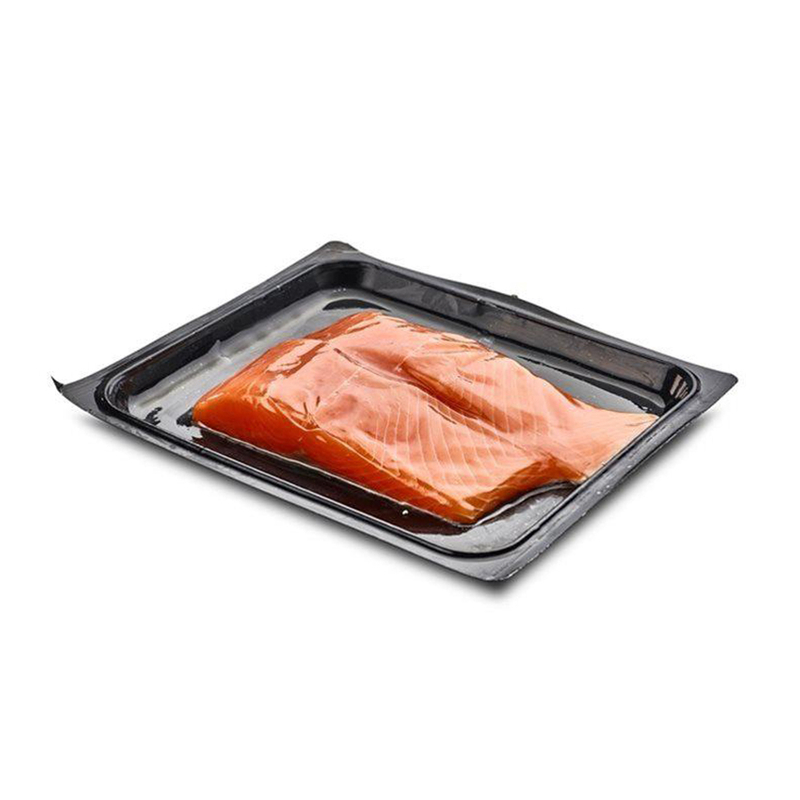 Eco-friendly Heat Vacuum Sealed Meat Skin Packaging for Salmon