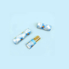 BPA-free Personalized Rotatable Biodegradable Empty Lip Balm Tube Containers