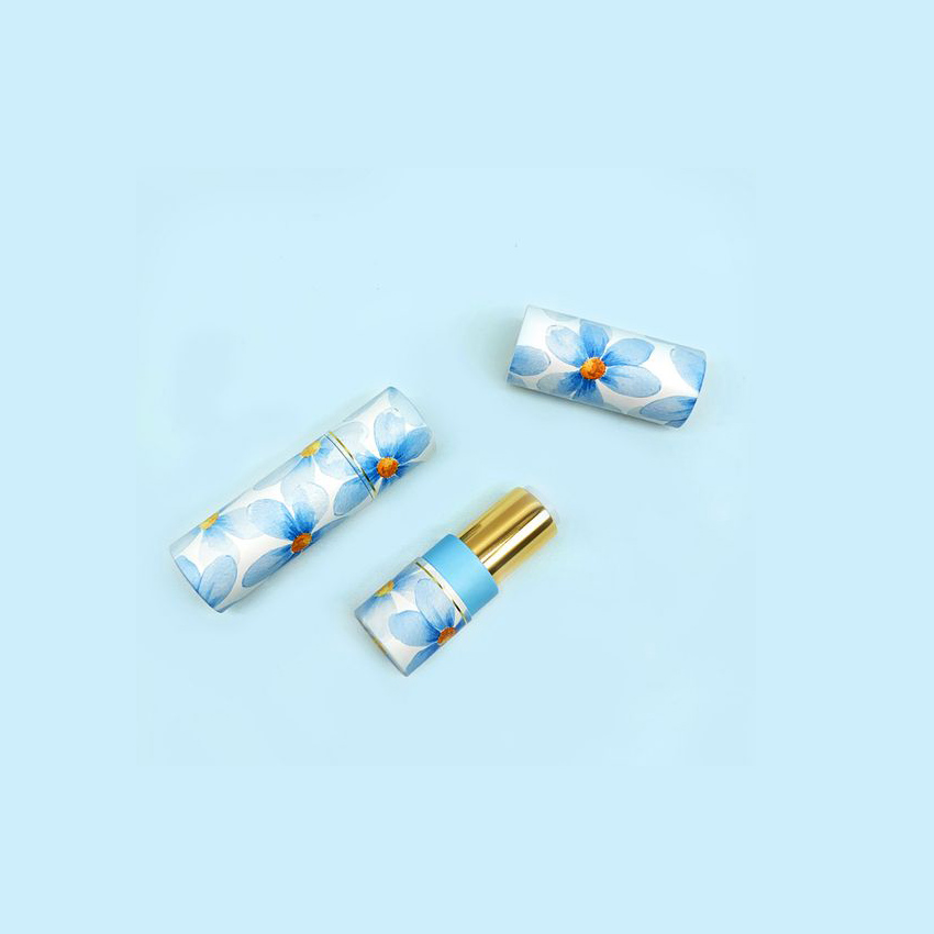 BPA-free Personalized Rotatable Biodegradable Empty Lip Balm Tube Containers