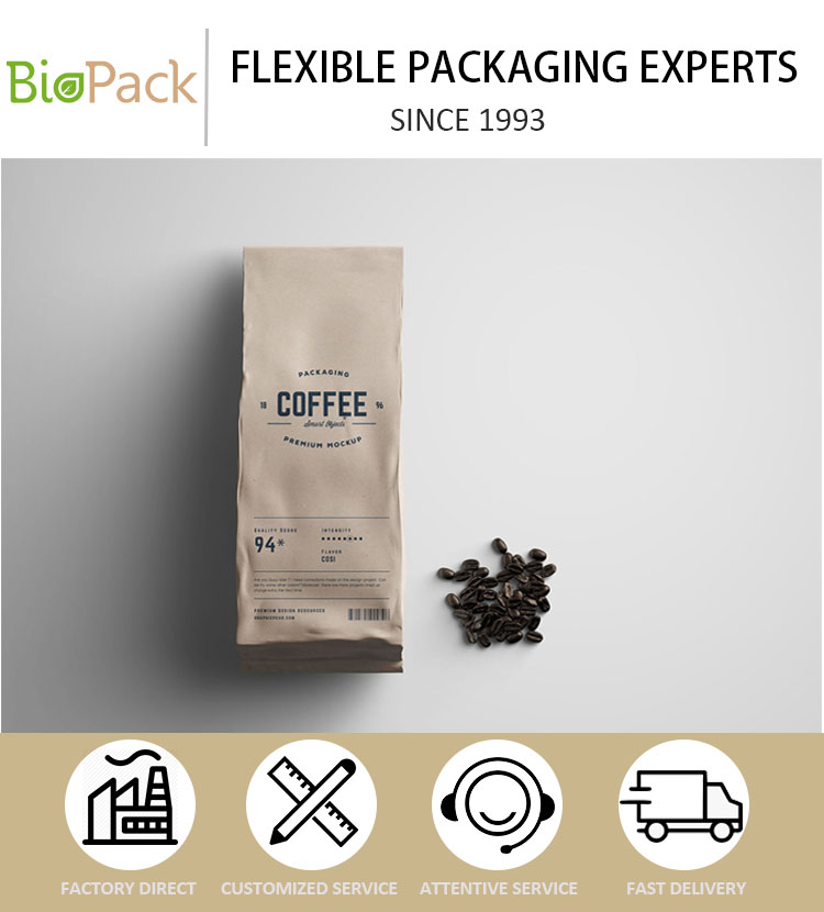 empty coffee bags
