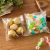 Resealable Compostable Clear Cellophane Candy Bags
