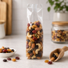 Home Compostable Gusseted Bottom Cello Bags Wholesale with Cardboard Insert