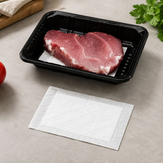 Compostable Absorbent Meat Pads