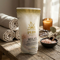 Post-consumer Recycled Plastic Bags for Bath Salts