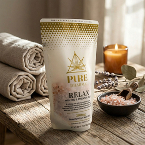 Post-consumer Recycled Plastic Bags for Bath Salts