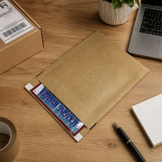 Custom Recyclable Paper Padded Mailer