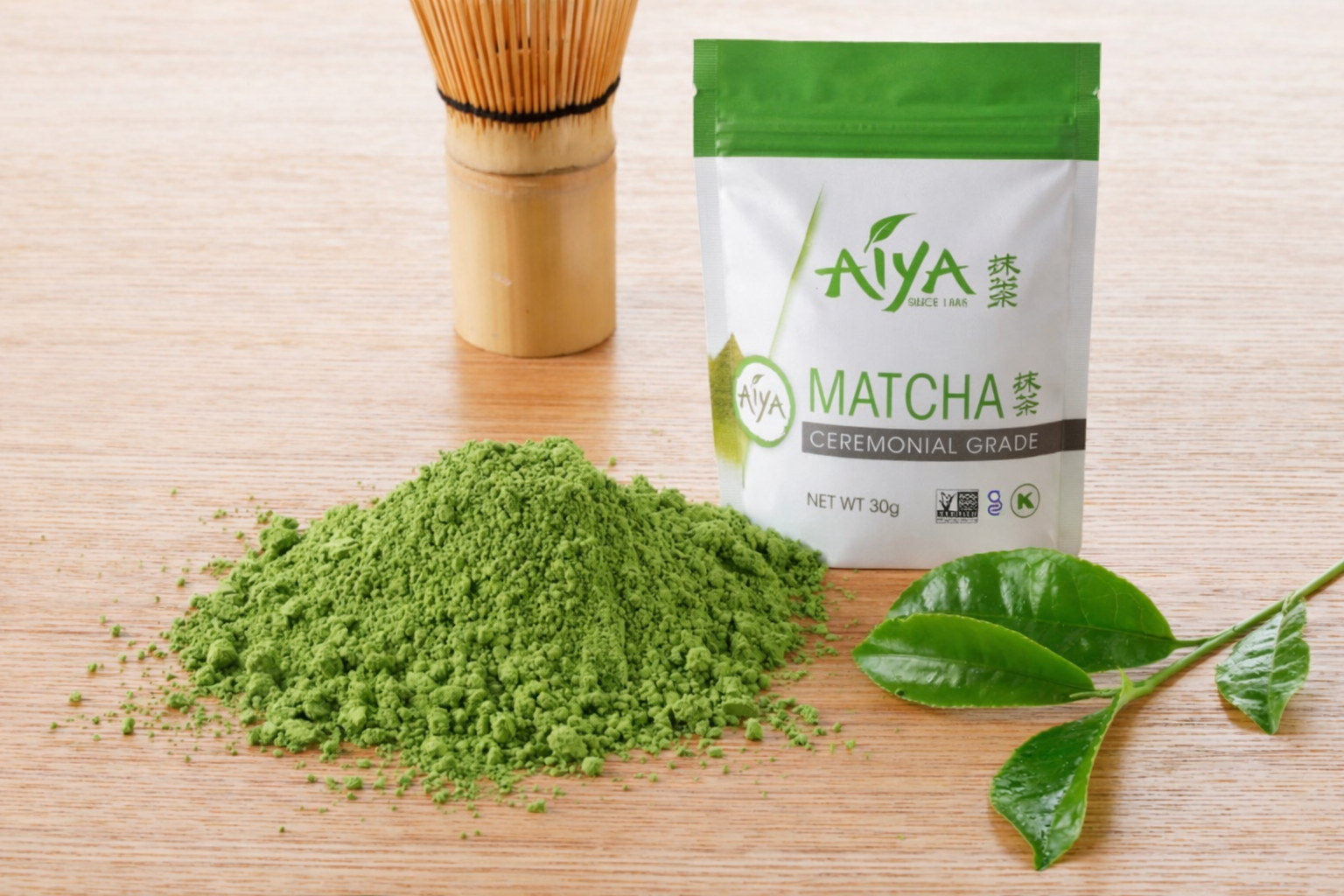matcha powder bags