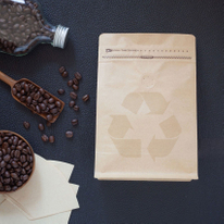 Recycled Paper Coffee Bags with Valve