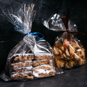 Box Bottom Crystal Vision Biodegradable Cellulose Bags for Food Packaging