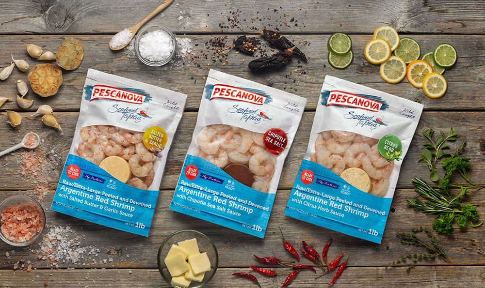 custom printed frozen food packaging bags