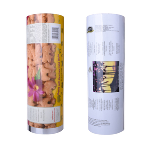 Food Grade Aluminum Foil Customized Design Roll Film for Dried Food Nuts/chocolate/biscuits