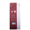 Aluminum Laminated Waterproof Food Grade Packaging Flat Bottom Bag For Coffee Packing Custom Printing With Pocket Zipper