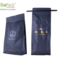 High Quality Stand Up 12 Oz Biodegradable Coffee Bag
