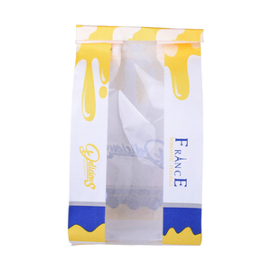 Wholesale Customized 5Kg Flour Packaging Paper Wheat Flour Bag With Window 
