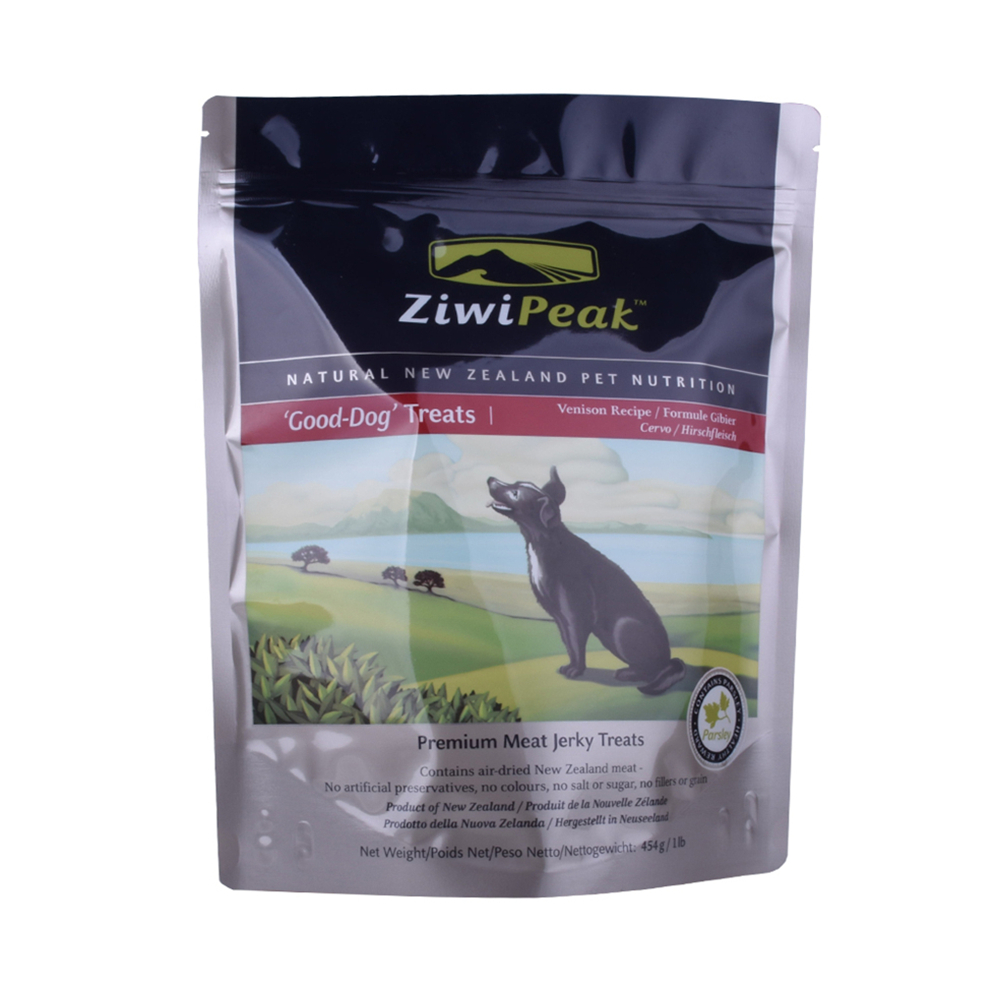 Colorful Packaging Limited Plastic Standing Up Pet Food Bags Dog Food Bags