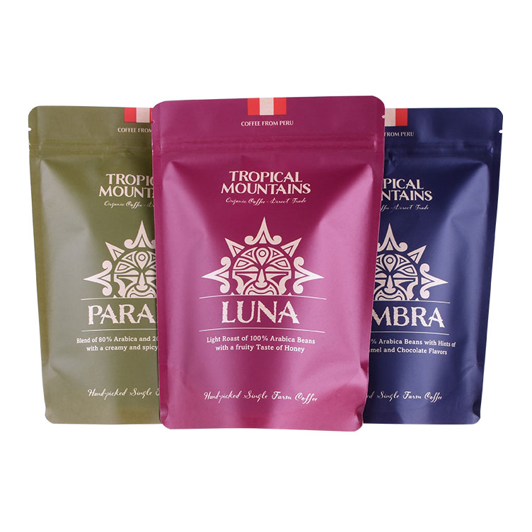 Kraft Pla Borse Eco Friendly Cash Up Coffee Mean Coffaging Produttore di sacchetti flessibili riutilizzabili personalizzati 
