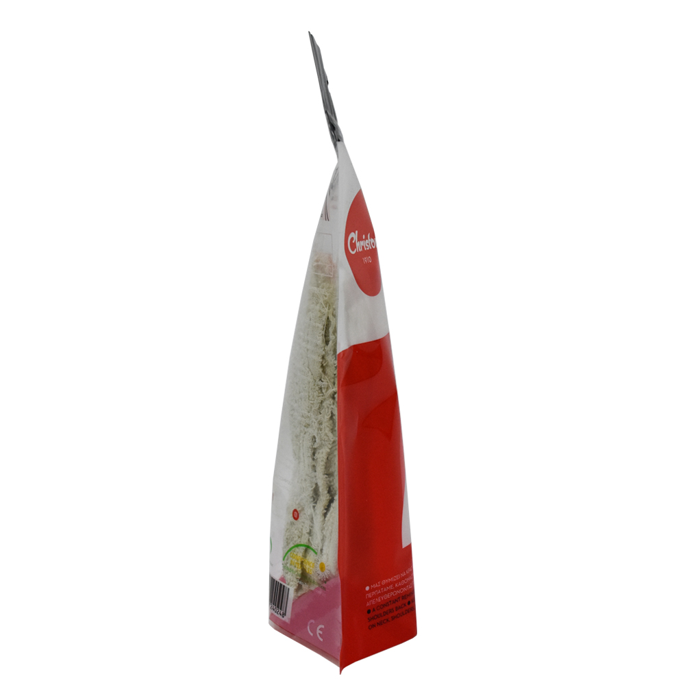 Corn Starch Biodegradable Waistband Resealable Clear Window Printed Clothing Doypack With Hanging Hole Zipper Bag
