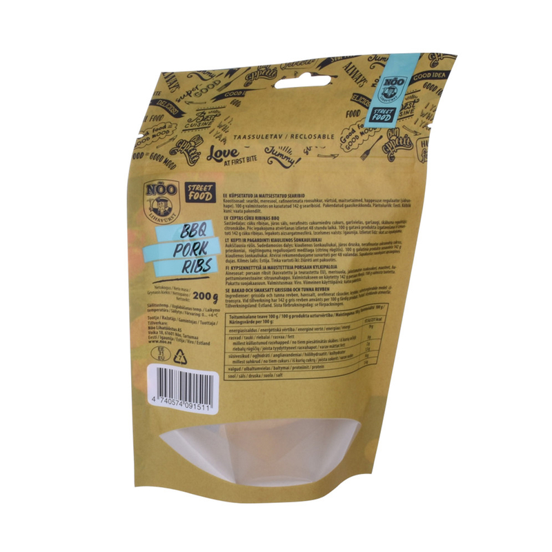 Nhất con dấu khô thịt bò khô cấp thực phẩm nhôm nhôm bao bì Biltong doybag