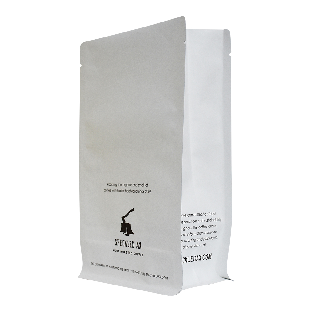 Wholesale 100% Biodegradable Compostable 250g Coffee Bag with Degassing Valve