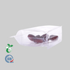 Wholesale Biodegradable Compostable Recyclable Plastic Flat Bottom Clear Zipper Bag