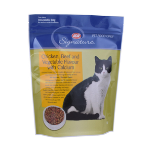Wholesale Pet Cat Food Pouch Bag with Zipper Recycling in Australia