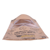 Eco Friendly Compostable Dog Food Bag Kraft Paper Stand Up Doypack