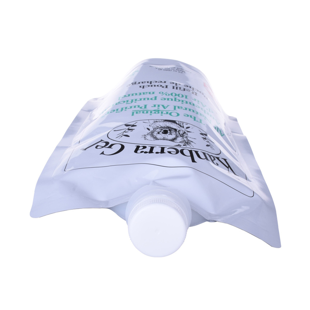 Disposable Plastic Luquid Reusable Cap Food And Soft Drink Pouch