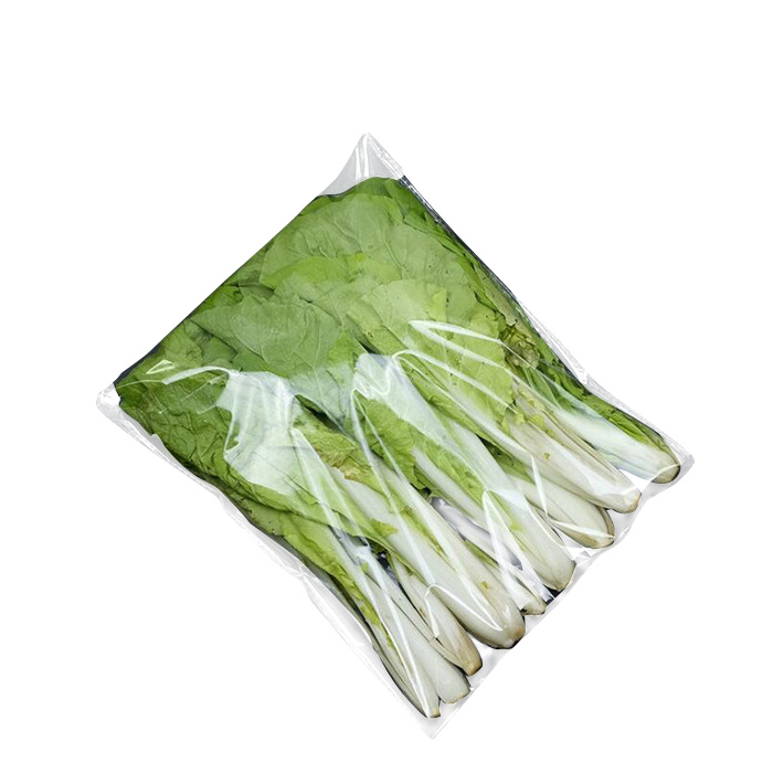 Sacs de cellophane auto-scellant à la taille de taille personnalisable pour les légumes verts à feuilles