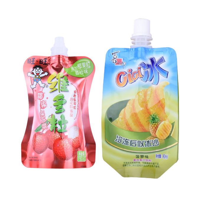Creative Design Standard Top Zip Baby Food Reusable Pouch