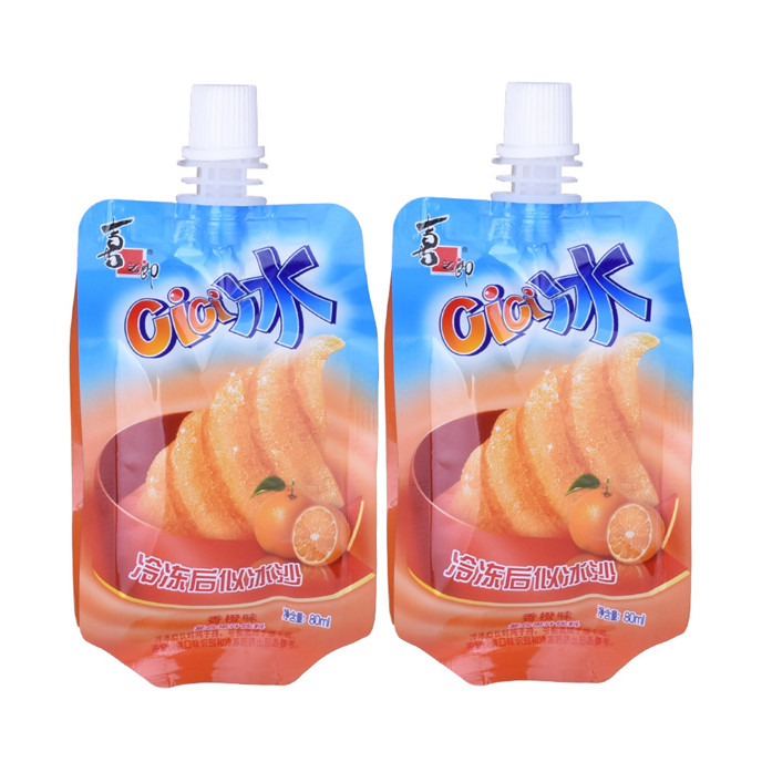 Eco Friendly Easy Tear Baby Food Pouch Reusable