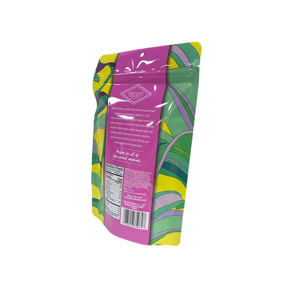 Renewable Resealable Clear Plastic Bag For Cookies