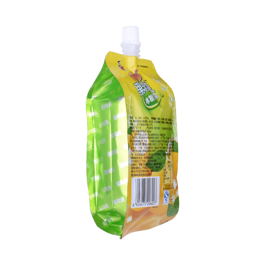 Renewable Easy Tear Disposable Drink Pouch