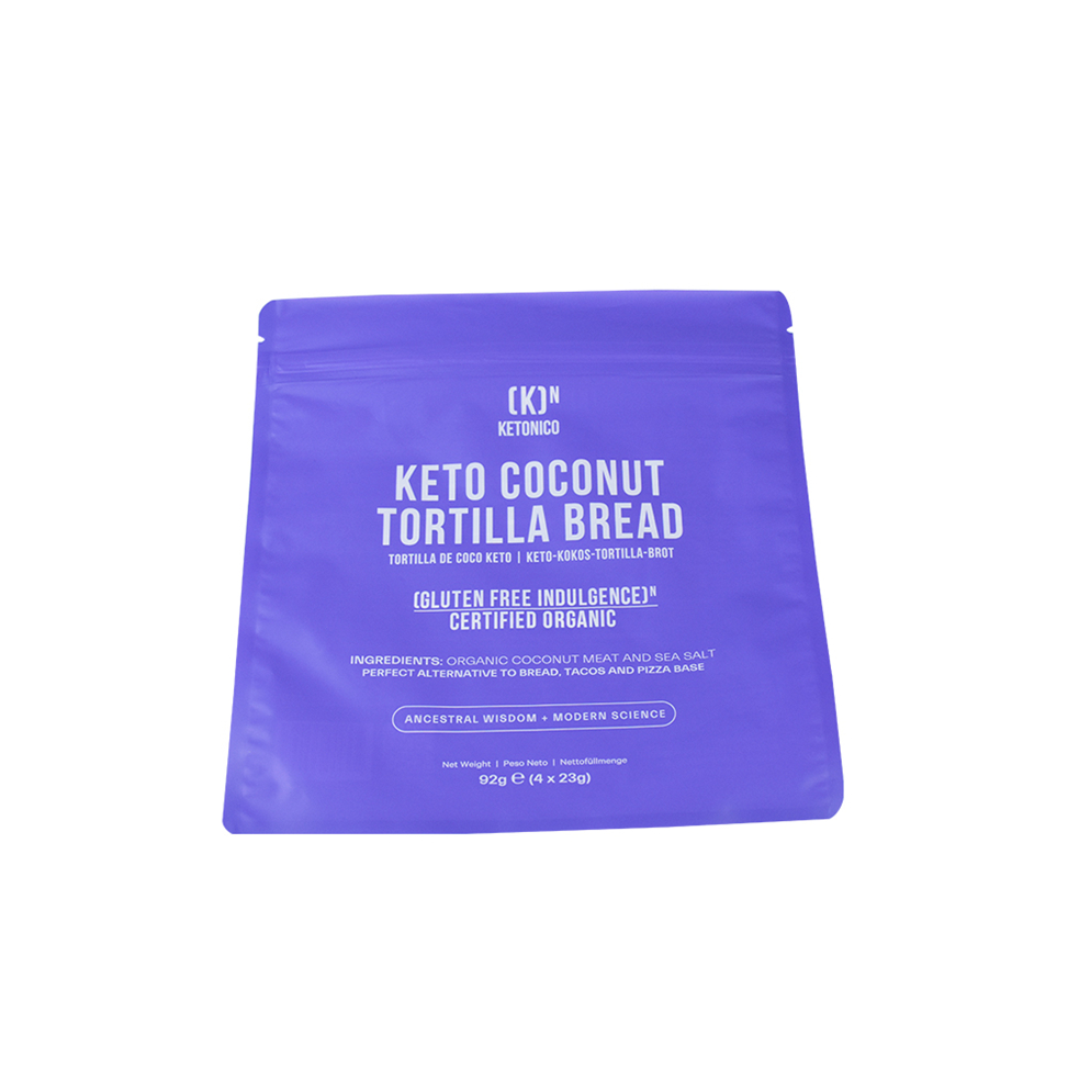 Resealabele U Bottom Seal Biodegradable Wrapper
