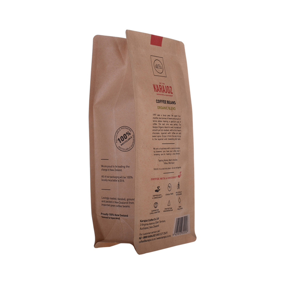 Heat Seal Eco Friendly Renewable 12 Oz Coffee Bag