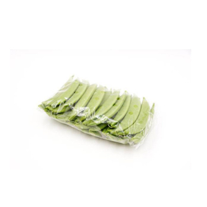 China Supplier Heat Seal Air Hole Compostable Cellophane Clear Bags for Pea Pods