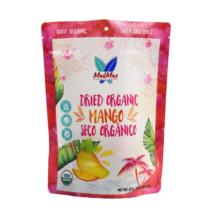 Recyclable Matte Finish Pouch Packaging Design Template