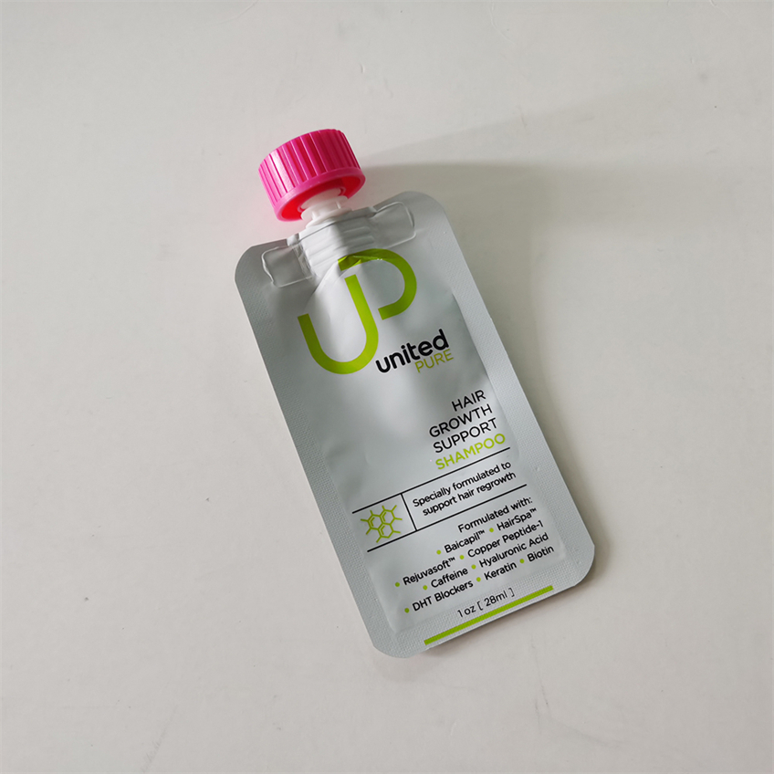 New Design Food Grade Baby Resistant Juice Fruit Mud Spout Pouch 