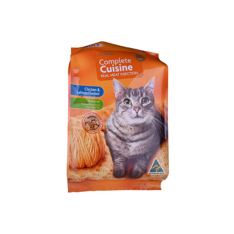 Newest Recyclable Materials Block Bottom Eco Friendly Cat Litter Bags with Glossy Finish