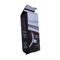 Custom Heat Seal Eco Friendly Compostable Biodegradable Heat Seal Side Gusset Bag