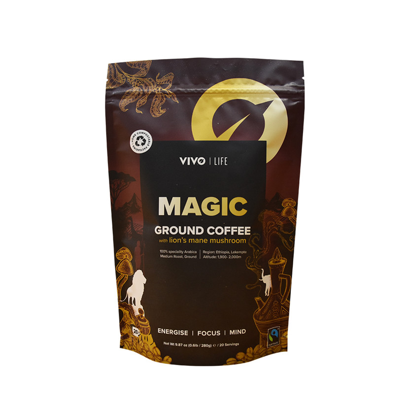 Free Design Services Renewable Resources Designed Matt White Matt Surface Paper Bag For Tea