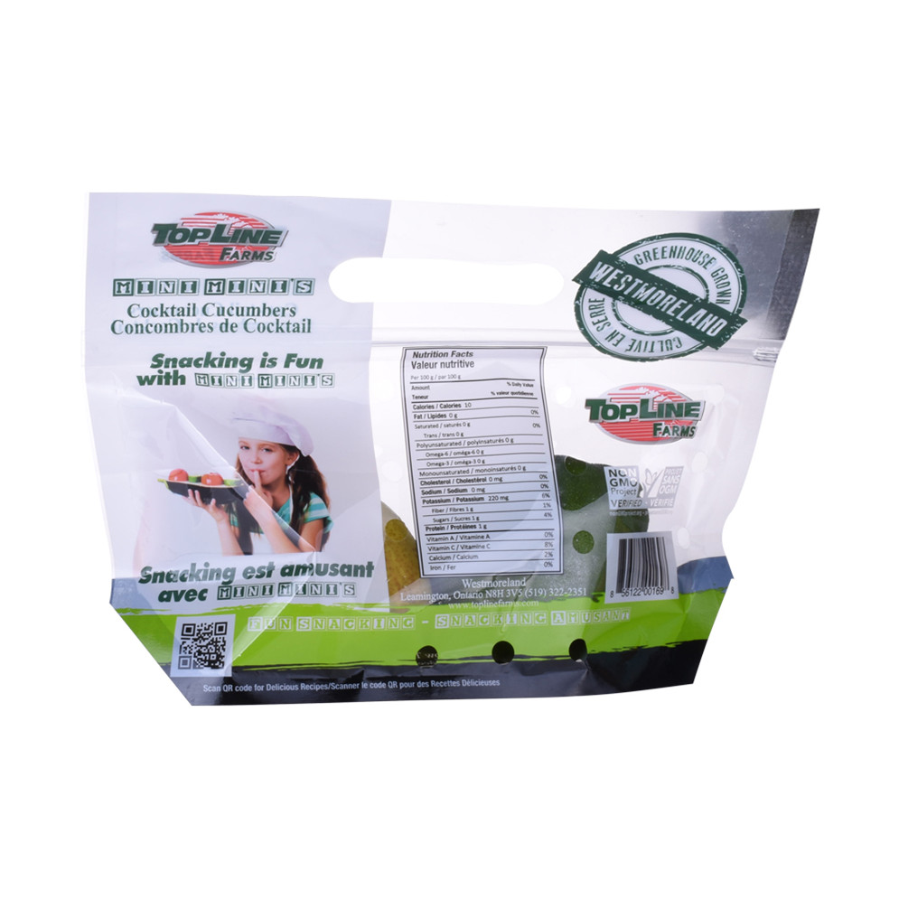 Customized Großhandel Bester Preis Neues Design frischer Gemüseverpackung