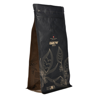 Food Safe Zip Biodegradable Plastic Coffee Bags Wholesale Manufacturer